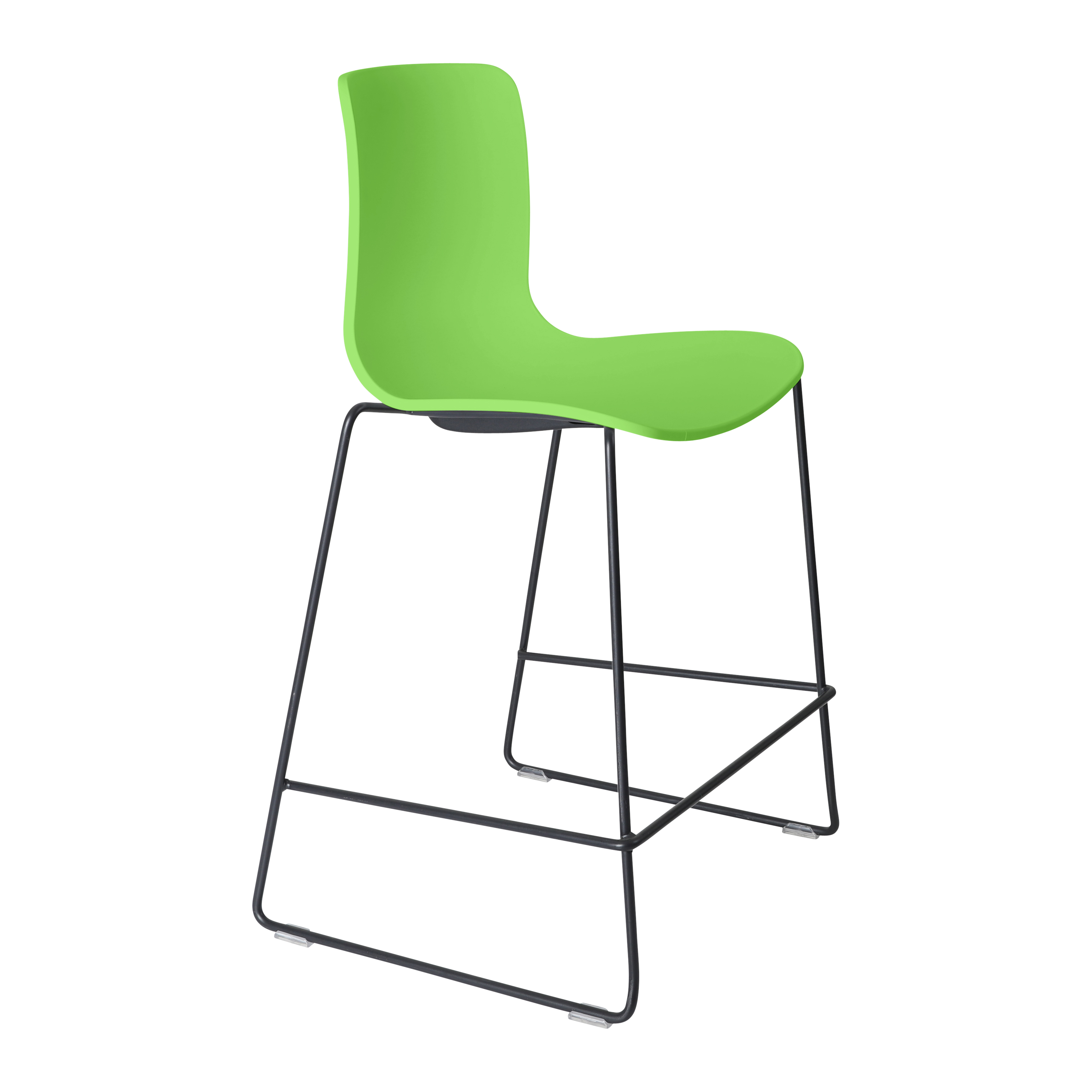 Acti Stool (Green / Stool Sled Base)